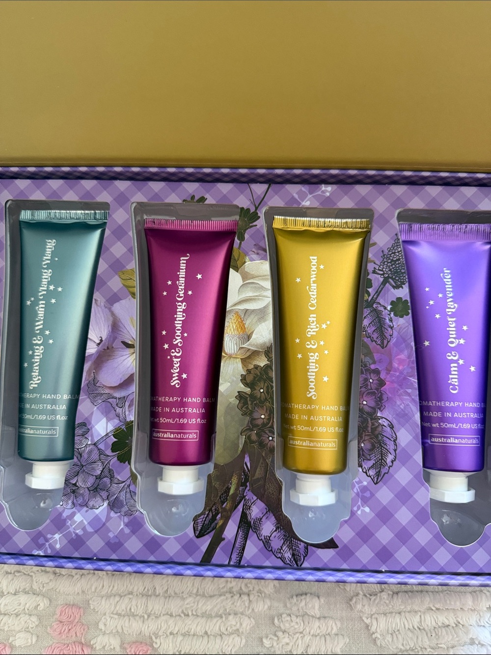 Australian Naturals "Sweet Dreams" Hand Balm Gift Set — Purple - Picture 2 of 5
